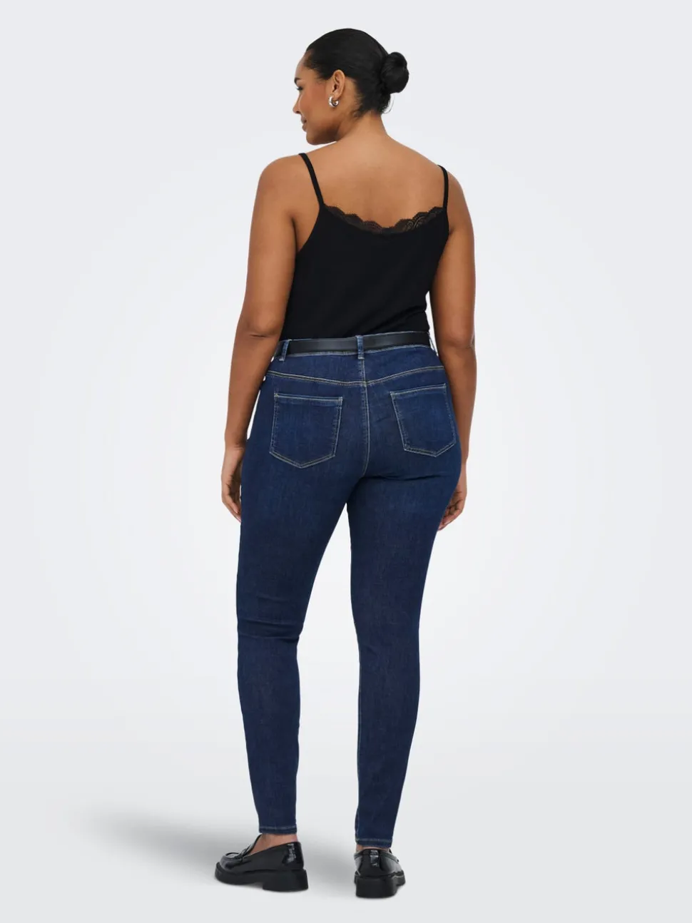 CARALLY Vita media Skinny Fit Jeans
