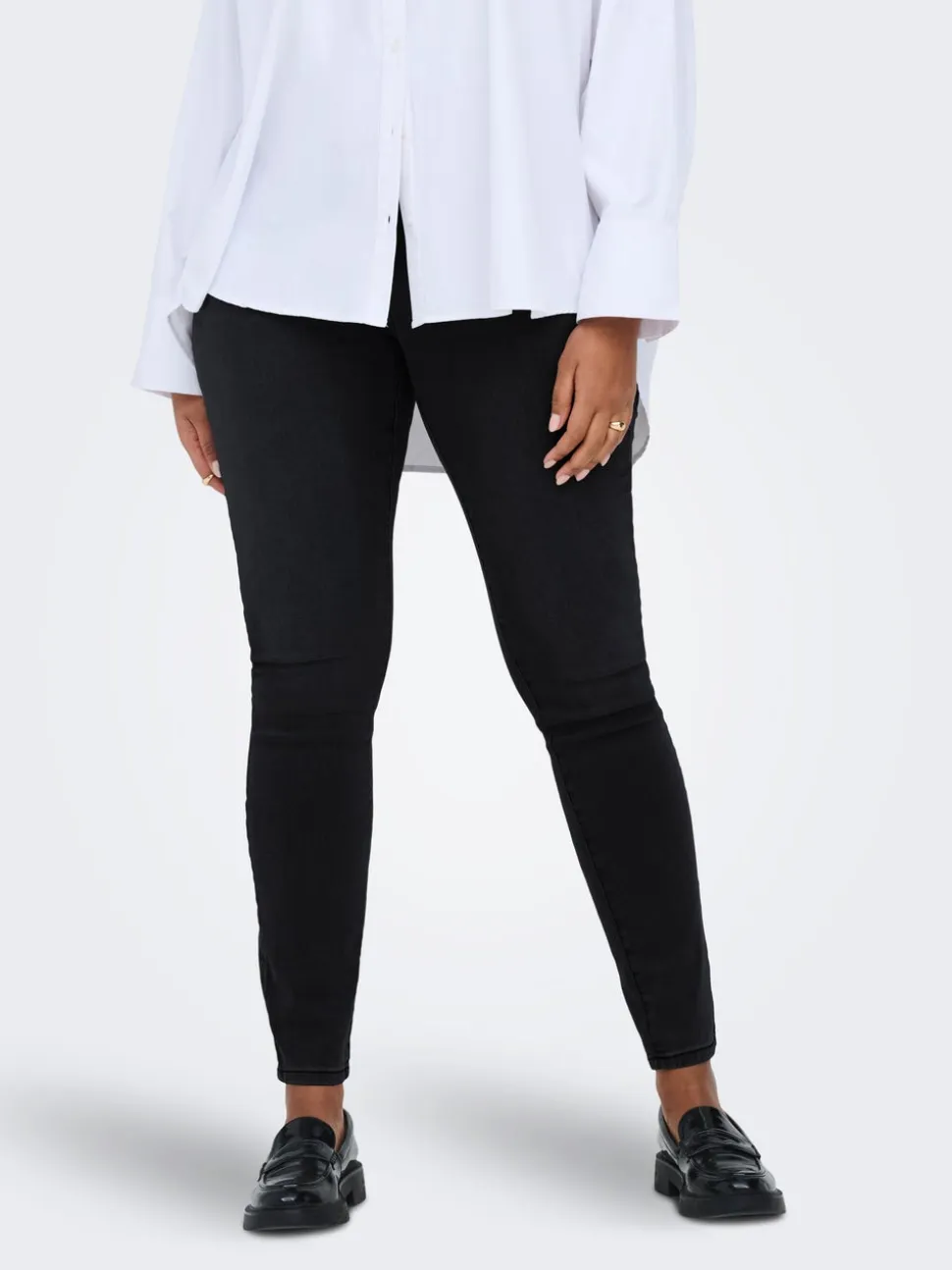 CARALLY Vita media Skinny Fit Jeans
