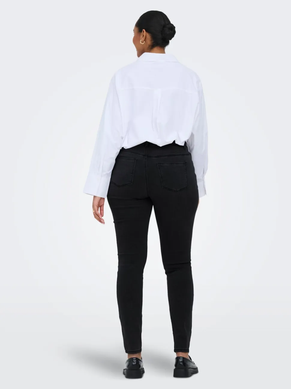 CARALLY Vita media Skinny Fit Jeans