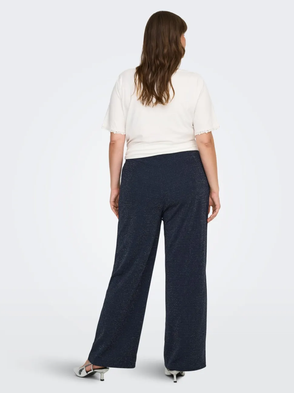 CARALYA Wide Leg Fit Pantaloni a gamba larga
