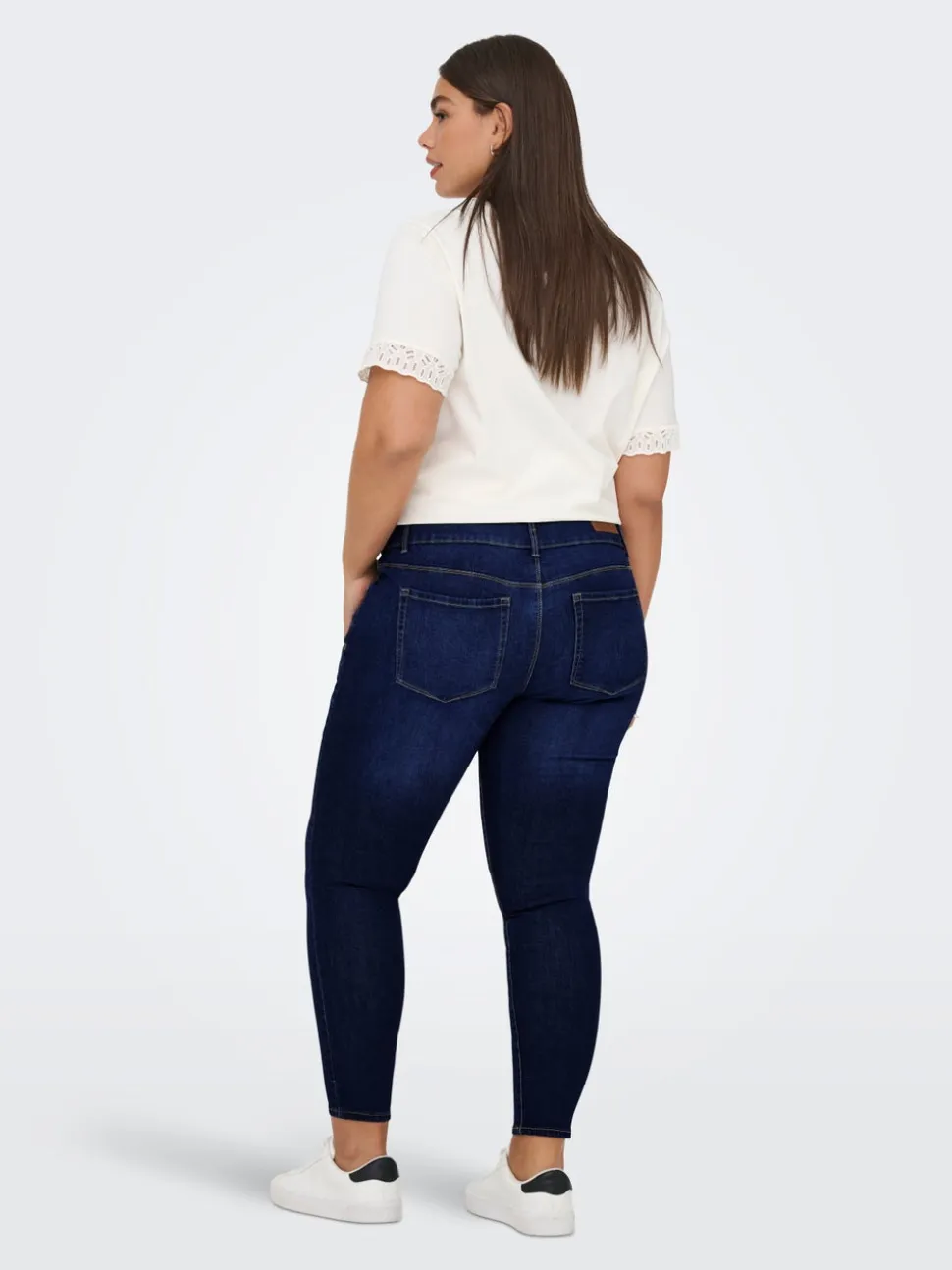 CARANNA Vita alta Skinny Fit Lunghezza alla caviglia Jeans