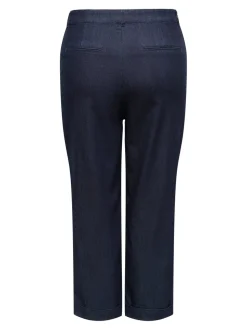 CARASHBY Straight Fit Cropped Jeans