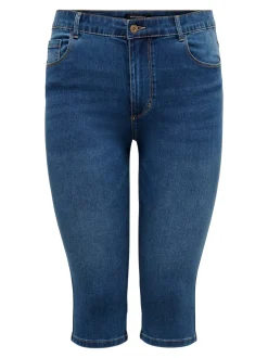 CARAUGUSTA Vita alta Skinny Fit Bermuda in jeans