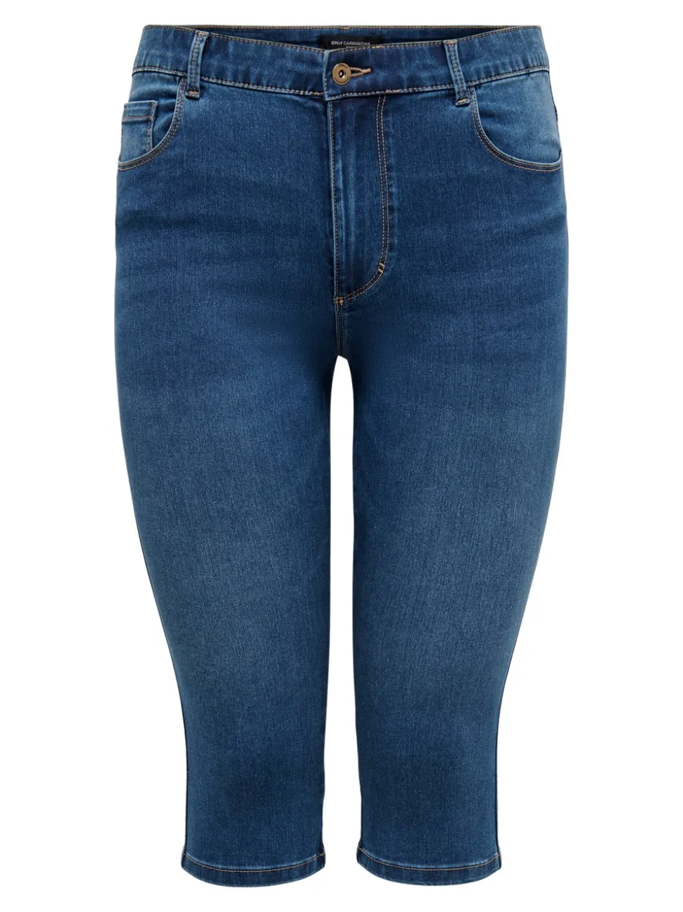 CARAUGUSTA Vita alta Skinny Fit Bermuda in jeans