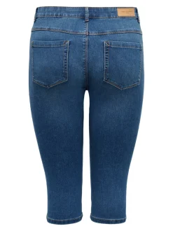 CARAUGUSTA Vita alta Skinny Fit Bermuda in jeans