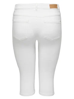 CARAUGUSTA Vita alta Skinny Fit Bermuda in jeans