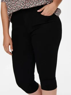 CARAUGUSTA Vita alta Skinny Fit Bermuda in jeans