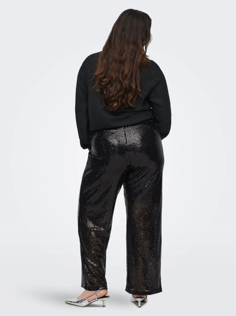CARBECCA Wide Leg Fit Pantaloni