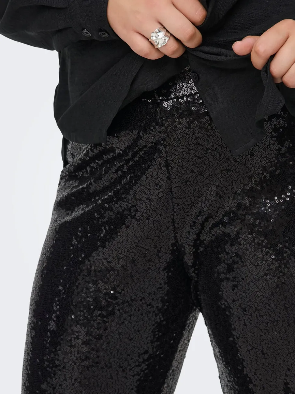 CARBECCA Wide Leg Fit Pantaloni