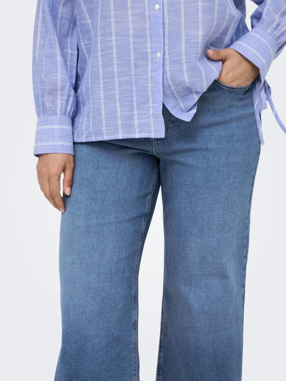 CARBILLY Vita alta Wide Leg Fit Jeans
