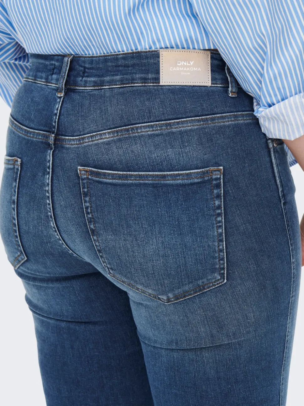 CARBOBBI Skinny Fit Lunghezza alla caviglia Jeans