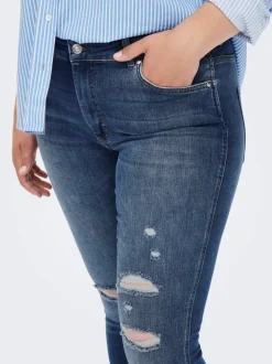 CARBOBBI Skinny Fit Lunghezza alla caviglia Jeans