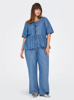 CARCHARIS Straight Fit Pantaloni