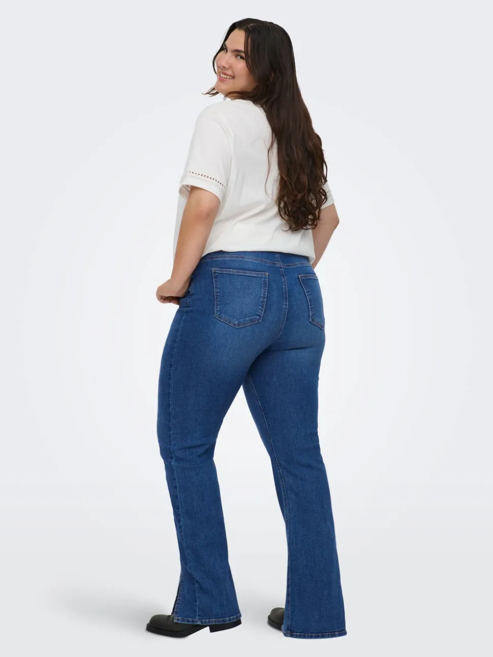 CARCHRISTINE Vita alta Flared Fit Jeans