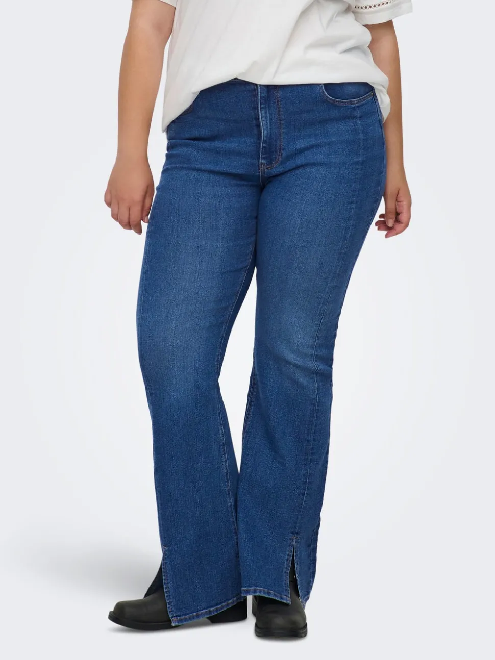 CARCHRISTINE Vita alta Flared Fit Jeans