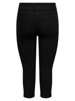 CARCRUZ Jeans Capri A Vita Alta