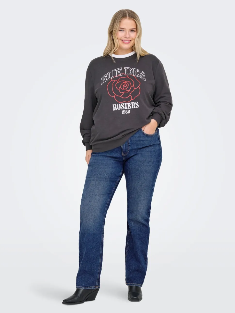CARCRUZ Vita alta Straight Fit Jeans