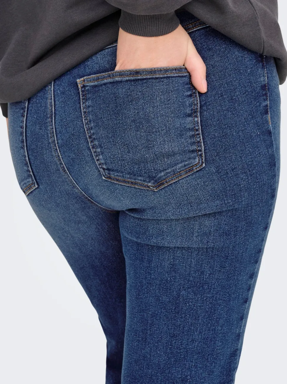 CARCRUZ Vita alta Straight Fit Jeans