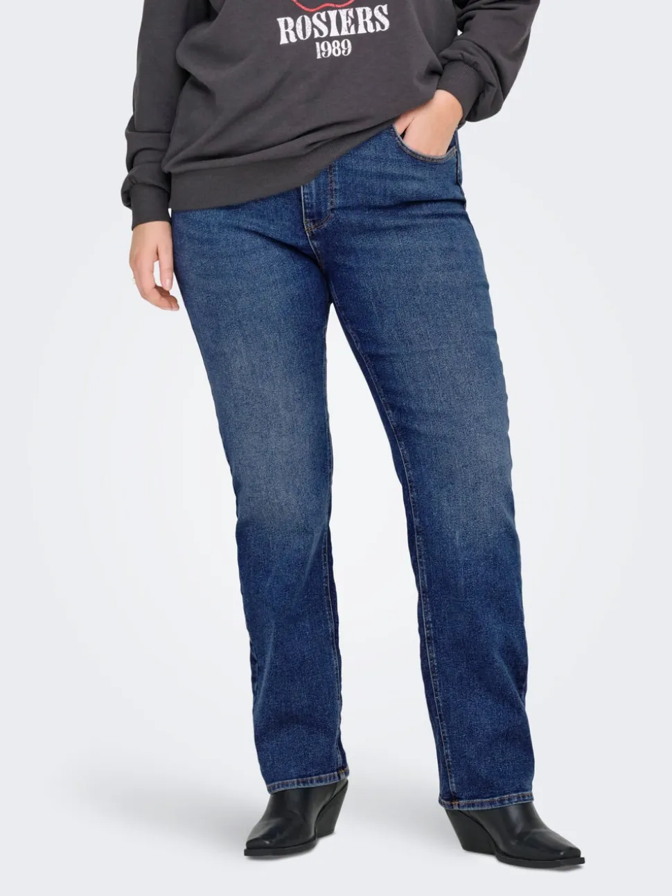 CARCRUZ Vita alta Straight Fit Jeans