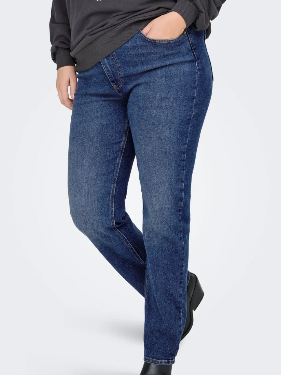 CARCRUZ Vita alta Straight Fit Jeans