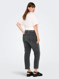 CAREMILY Vita alta Straight Fit Jeans