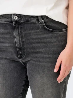 CAREMILY Vita alta Straight Fit Jeans