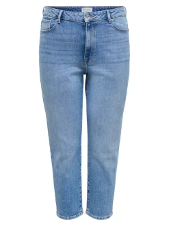 CAREMILY Vita alta Straight Fit Jeans