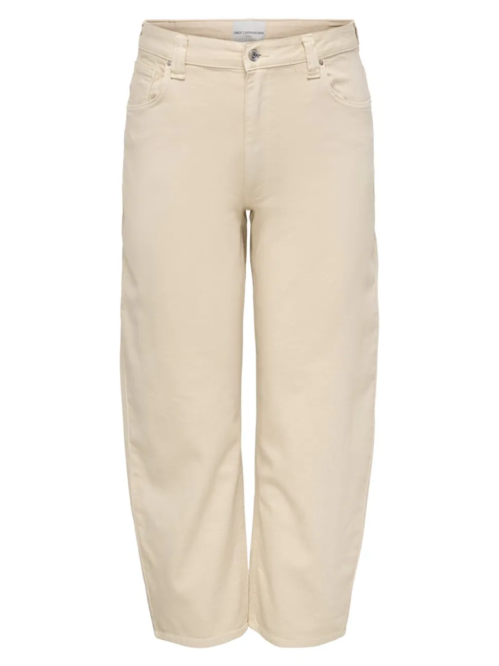 CARFRANKIE Vita alta Barrel fit Lunghezza alla caviglia Jeans