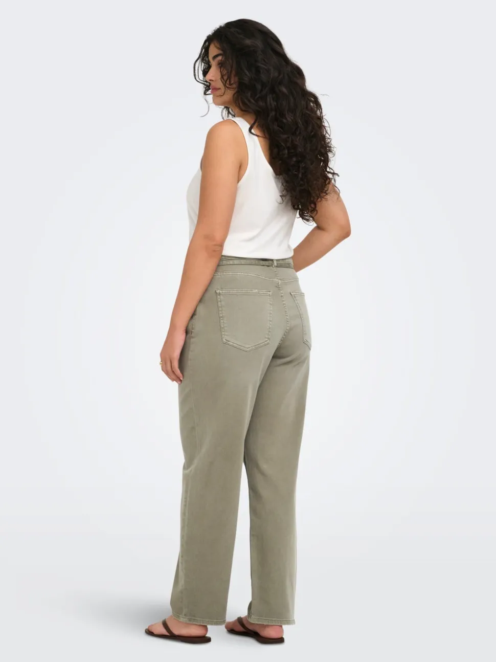 CARGIANNA Vita media Straight Fit Jeans