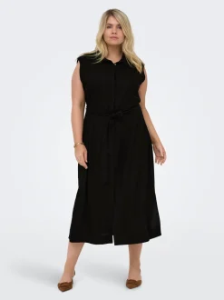CARGOA Lino Vestito lungo