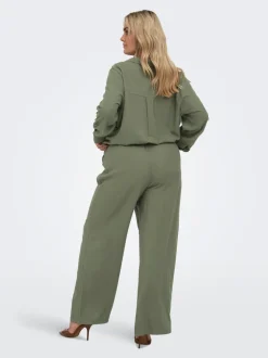 CARGOA Straight Fit Lino Pantaloni