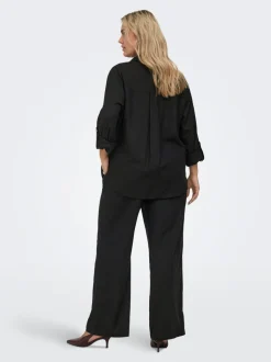 CARGOA Straight Fit Lino Pantaloni