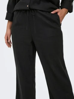CARGOA Straight Fit Lino Pantaloni