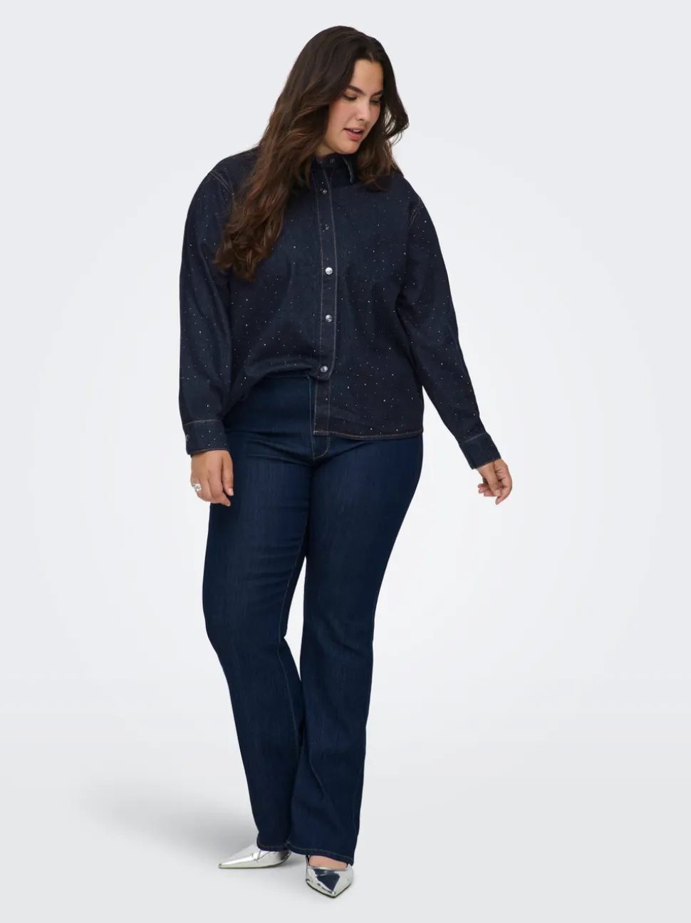 CARHELLA Vita alta Flared Fit Jeans