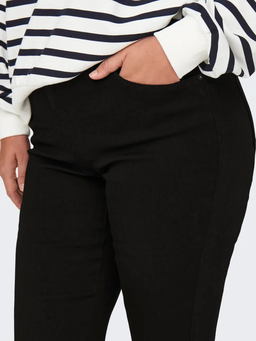 CARHELLA Vita media Retro Flared Fit Jeans