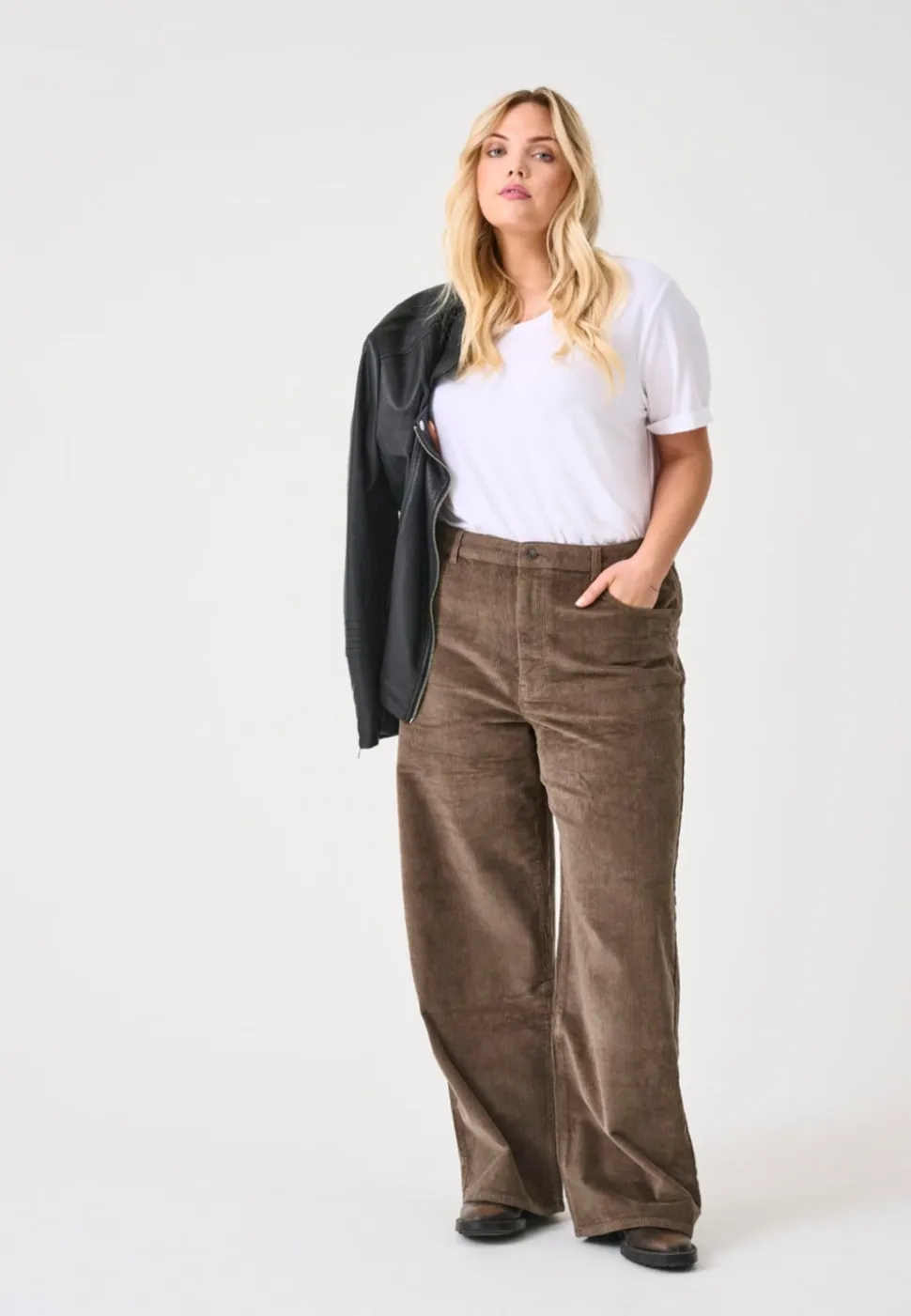 CARHOPE Wide Leg Fit Pantaloni a gamba larga