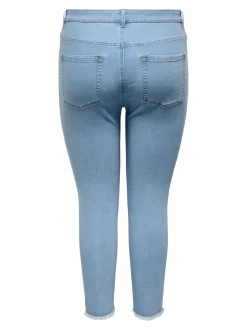 -CARHUSH Vita media Skinny Fit Lunghezza alla caviglia Jeans