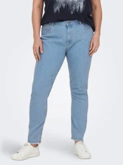 -CARHUSH Vita media Skinny Fit Lunghezza alla caviglia Jeans