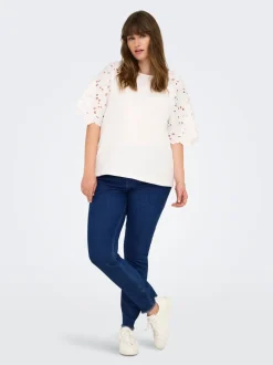 CARHUSH Vita media Skinny Fit Lunghezza alla caviglia Jeans