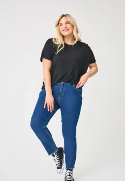 CARHUSH Vita media Skinny Fit Lunghezza alla caviglia Jeans