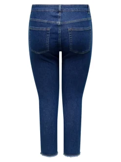 CARHUSH Vita media Skinny Fit Lunghezza alla caviglia Jeans