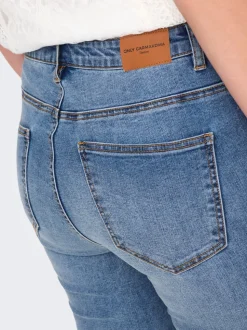 CARICONIC Vita alta Skinny Fit Lunghezza alla caviglia Jeans