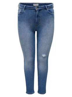 CARICONIC Vita alta Skinny Fit Lunghezza alla caviglia Jeans