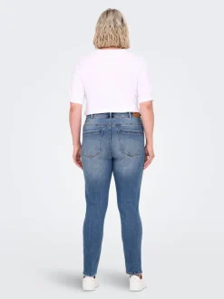 CARICONIC Vita alta Skinny Fit Lunghezza alla caviglia Jeans