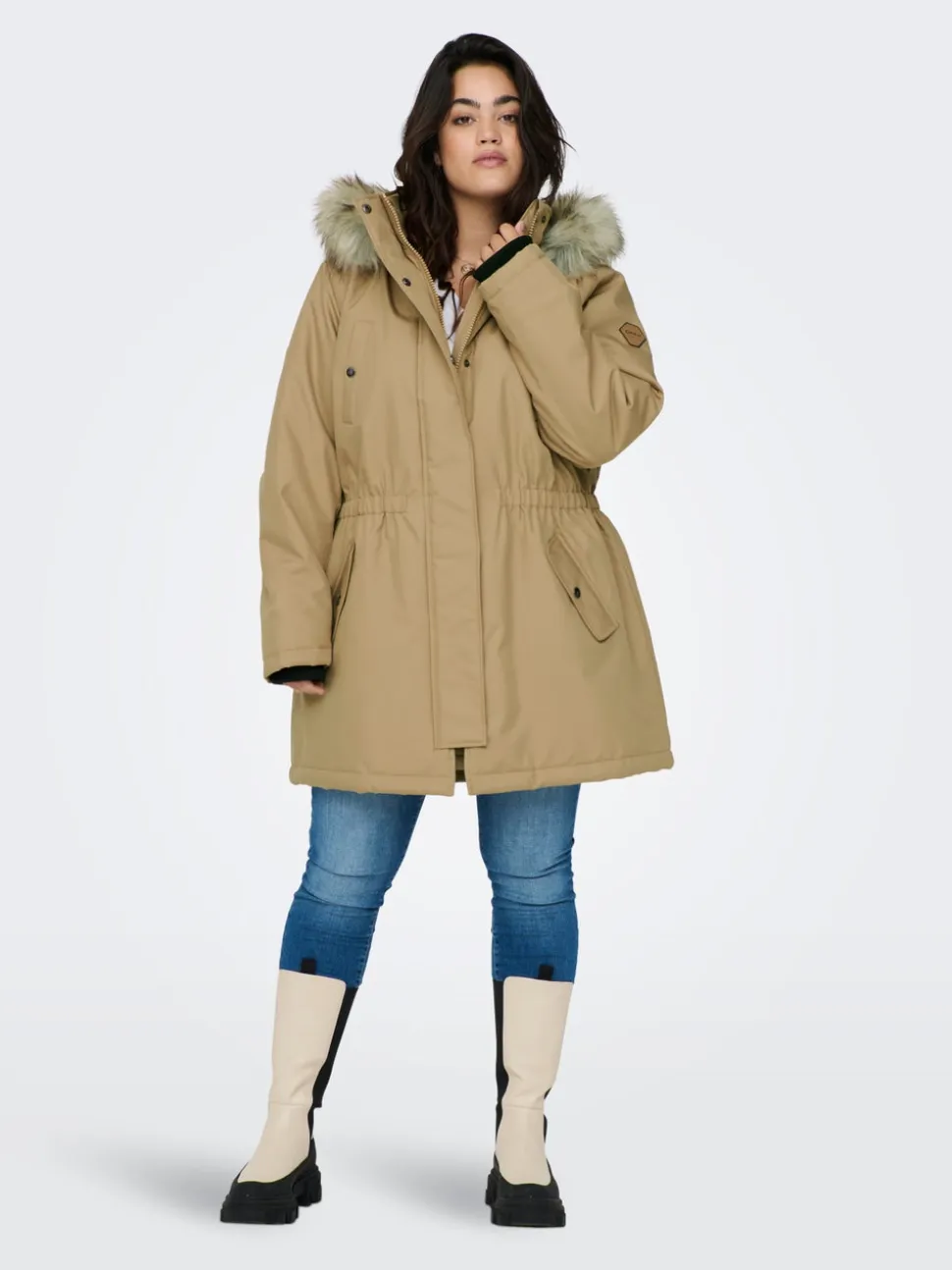CARIRENA Parka lungo