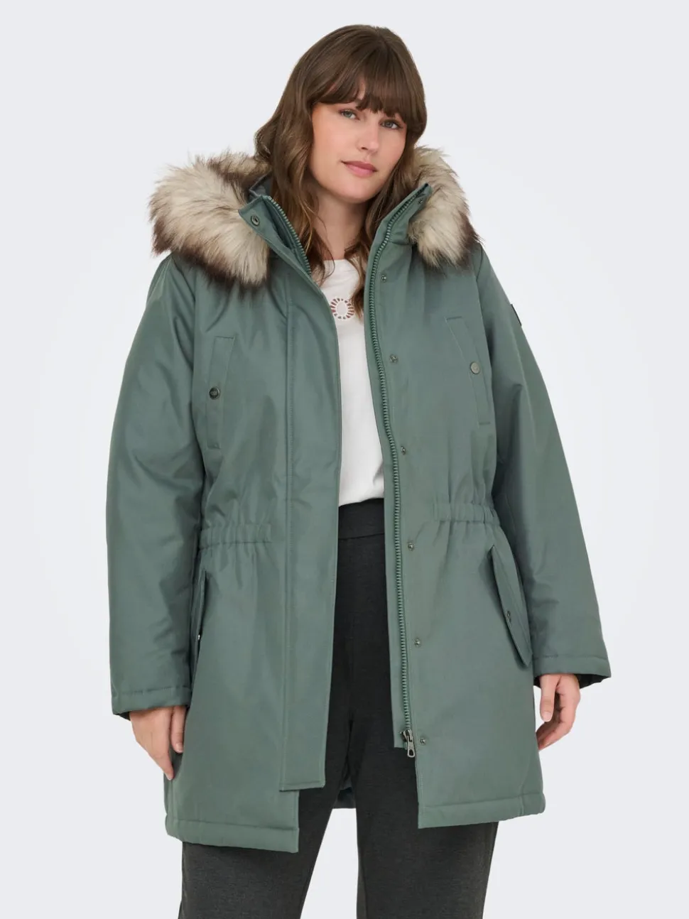 CARIRENA Parka lungo