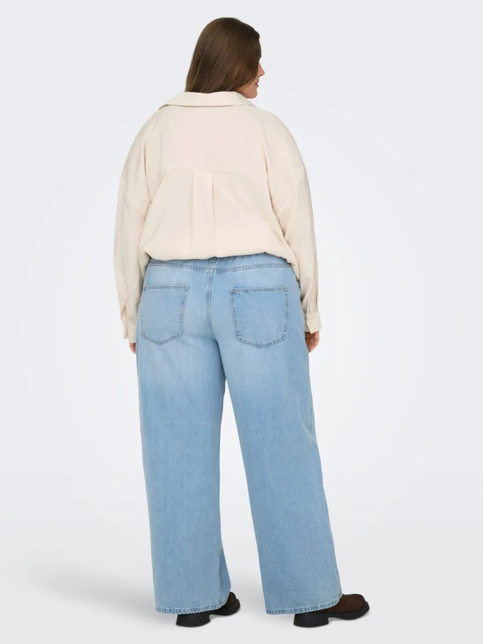 CARJAY Vita alta Wide Leg Fit Jeans
