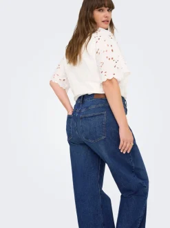 CARJUICY Vita alta Wide Leg Fit Jeans