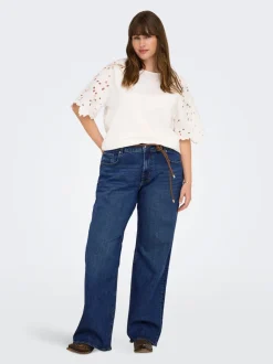 CARJUICY Vita alta Wide Leg Fit Jeans