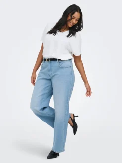 CARJUICY Vita alta Wide Leg Fit Jeans